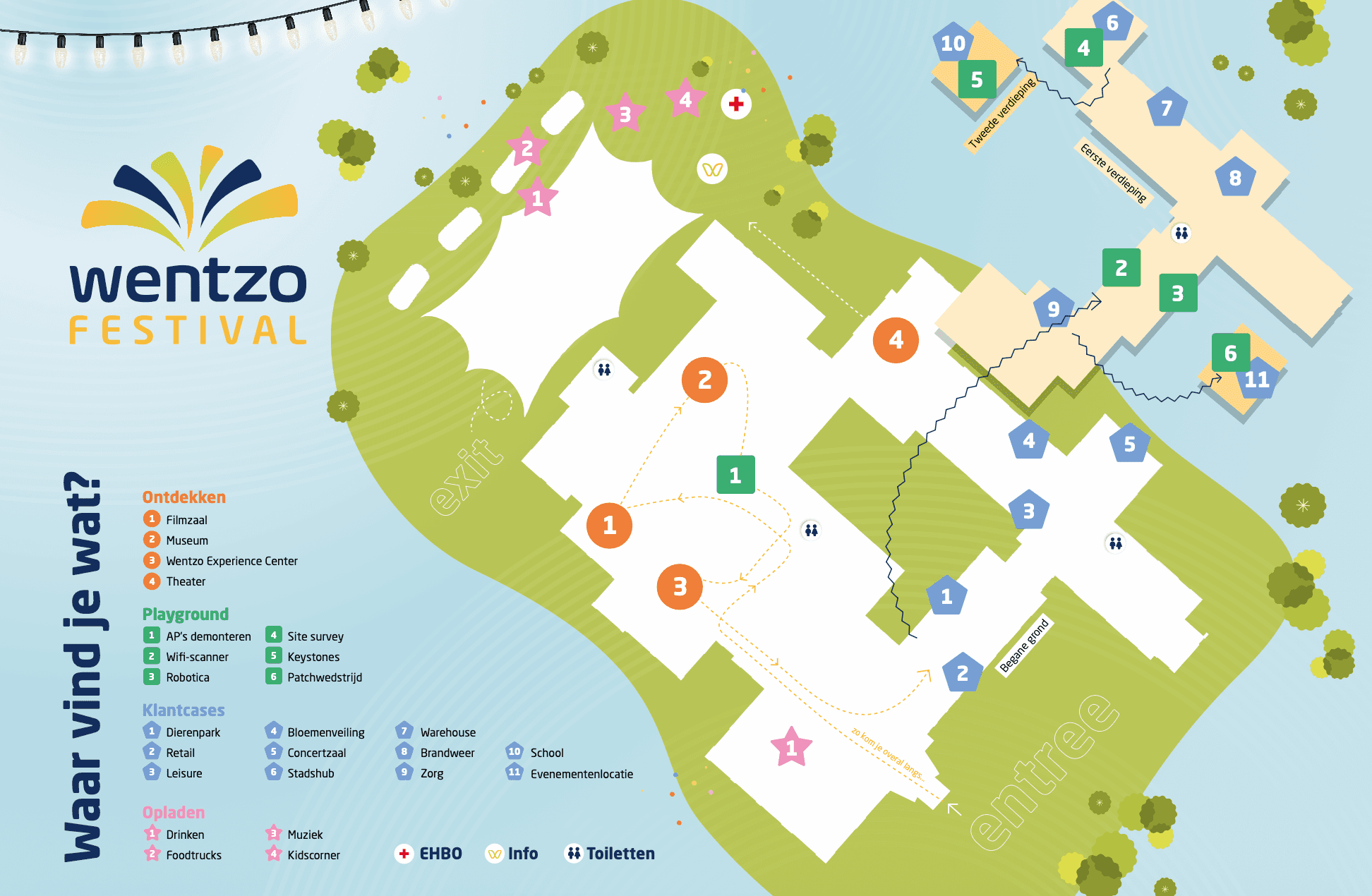 Wentzo Festival Plattegrond